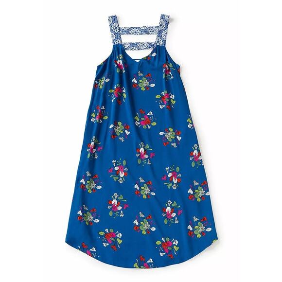 Matilda Jane Blue Floral Brilliant Daydream Perfectly Polished Sleeveless Dress - Picture 3 of 10